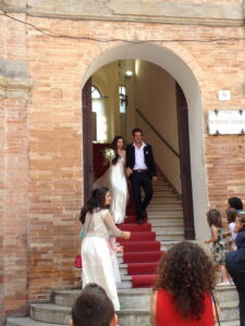 MARCO AND LAURA - JUST MARRIED IN GUBBIO